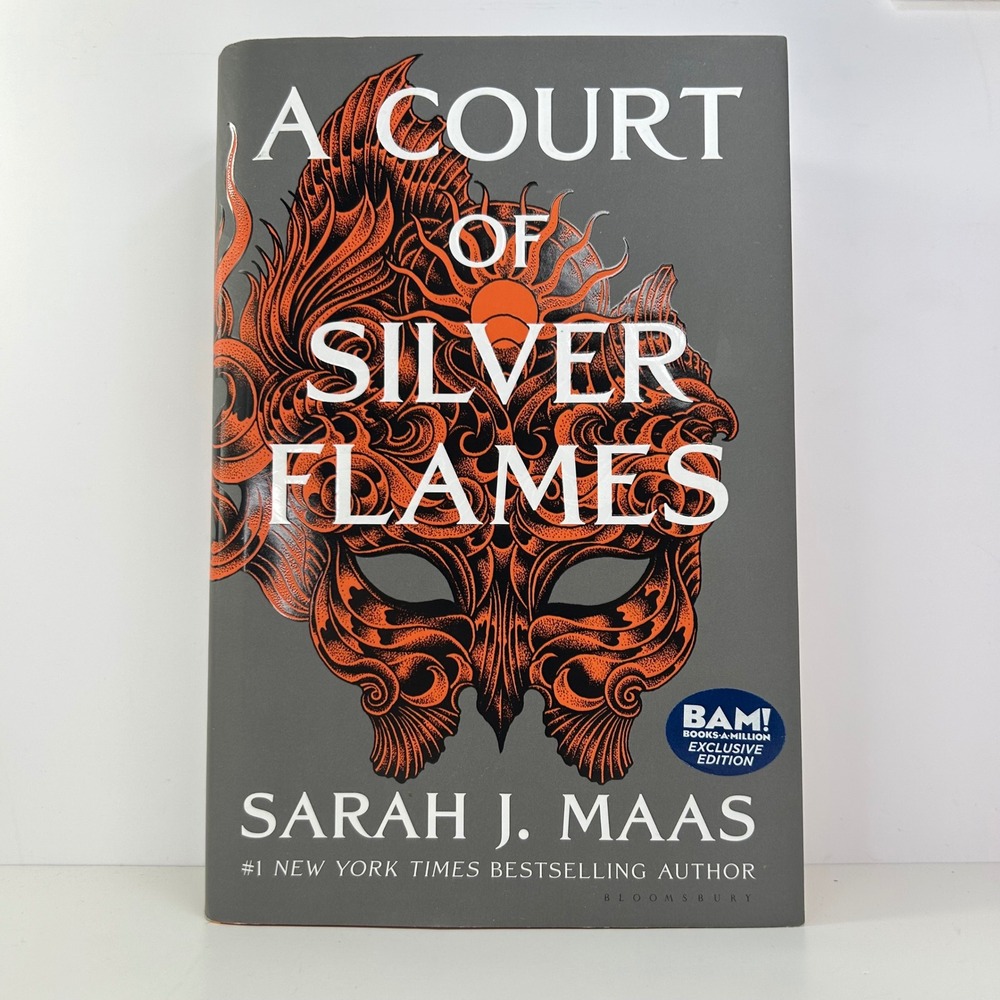 A Court of Silver Flames BAM 1/1 Exclusive Edition by Sarah J. Maas ACOTAR